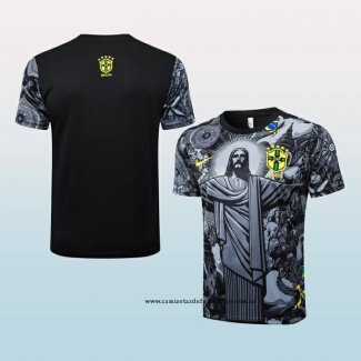 Camiseta de Entrenamiento Brasil Jesus 24-25 Negro