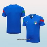 Camiseta de Entrenamiento Italia 22-23 Azul