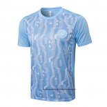 Camiseta de Entrenamiento Manchester City 24-25 Azul