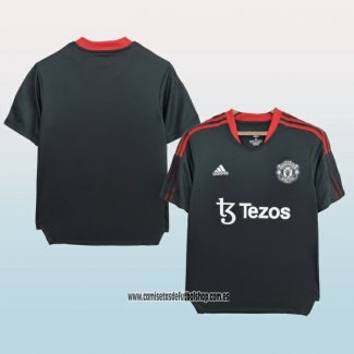 Camiseta de Entrenamiento Manchester United 2022 Negro