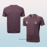 Camiseta de Entrenamiento Manchester United 25-26 Marron