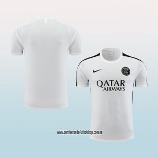 Camiseta de Entrenamiento Paris Saint-Germain 23-24 Blanco