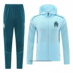 Chandal con Capucha del Olympique Marsella 24-25 Azul