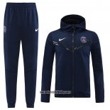 Chandal con Capucha del Paris Saint-Germain 22-23 Azul