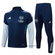 Chandal de Chaqueta del Arsenal Nino 25-26 Azul Oscuro