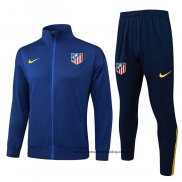 Chandal de Chaqueta del Atletico Madrid Nino 25-26 Azul