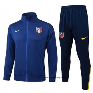 Chandal de Chaqueta del Atletico Madrid Nino 25-26 Azul