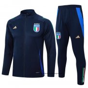 Chandal de Chaqueta del Italia Nino 24-25 Azul