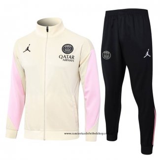 Chandal de Chaqueta del Paris Saint-Germain Jordan Nino 24-25 Amarillo