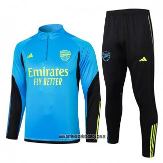 Chandal de Sudadera del Arsenal 23-24 Azul