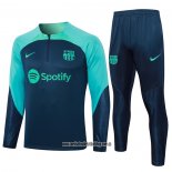 Chandal de Sudadera del Barcelona 23-24 Azul