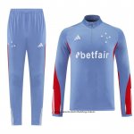 Chandal de Sudadera del Cruzeiro Nino 25-26 Azul