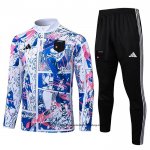 Chandal de Sudadera del Japon Nino 25-26 Azul Blanco