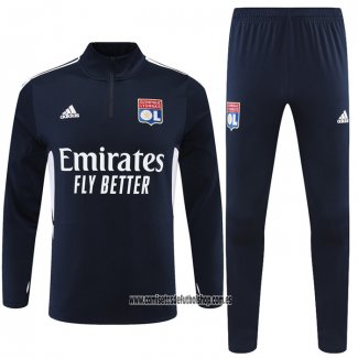 Chandal de Sudadera del Lyon 22-23 Azul