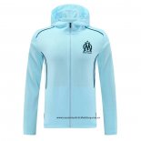Chaqueta con Capucha del Olympique Marsella 24-25 Azul