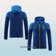 Chaqueta con Capucha del Olympique Marsella 23-24 Azul