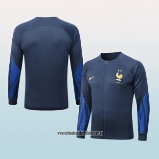 Chaqueta del Francia 22-23 Azul Oscuro