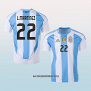 Jugador Primera Camiseta Argentina L.Martinez 2024