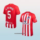 Jugador Primera Camiseta Atletico Madrid R.De Paul 23-24