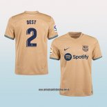 Jugador Segunda Camiseta Barcelona Dest 22-23