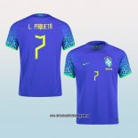 Jugador Segunda Camiseta Brasil Paqueta 2022
