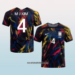 Jugador Segunda Camiseta Corea del Sur Kim Min-Jae 2022