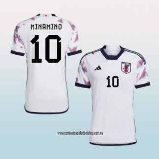 Jugador Segunda Camiseta Japon Minamino 2022