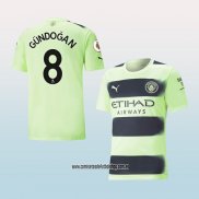Jugador Tercera Camiseta Manchester City Gundogan 22-23