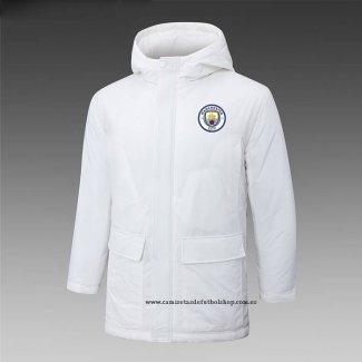 Manchester City 24-25 Blanco Chaqueta Invierno del