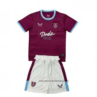 Primera Camiseta Burnley Nino 25-26