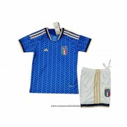 Primera Camiseta Italia Nino 2026