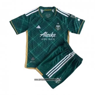 Primera Camiseta Portland Timbers Nino 23-24