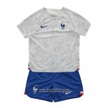 Segunda Camiseta Francia Nino 2022