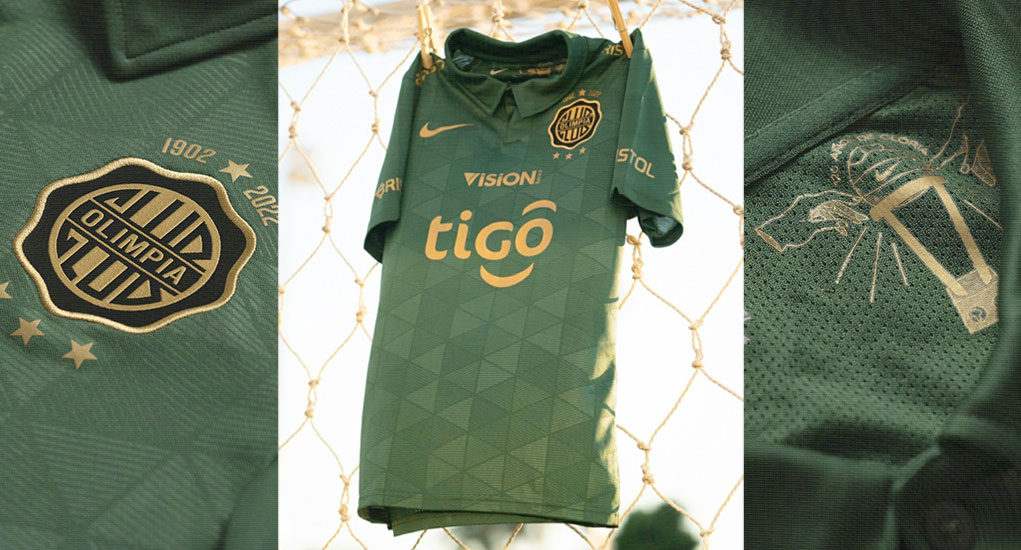 Tercera Camiseta Nike de Club Olimpia 2022