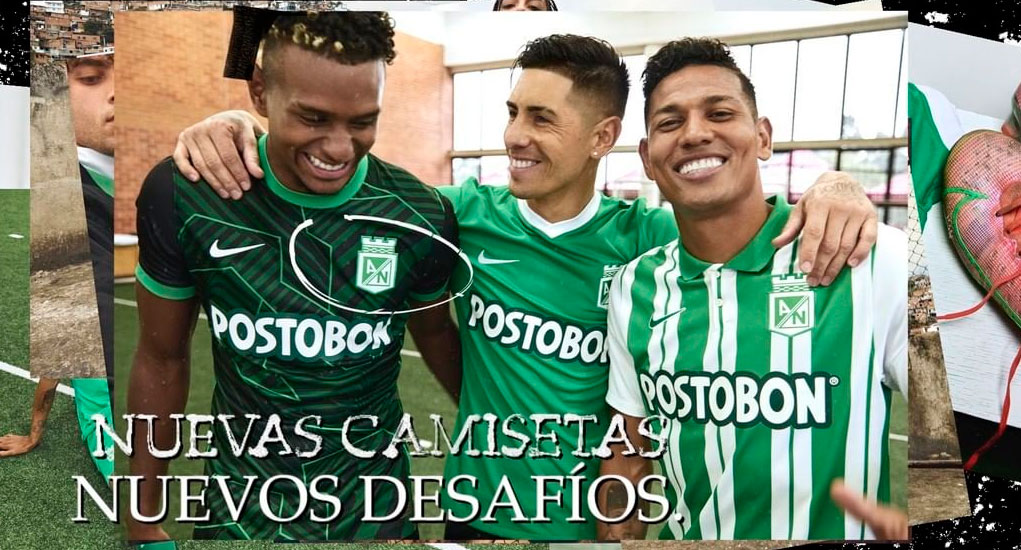 Camisetas alternativas Nike de Atlético Nacional 2022