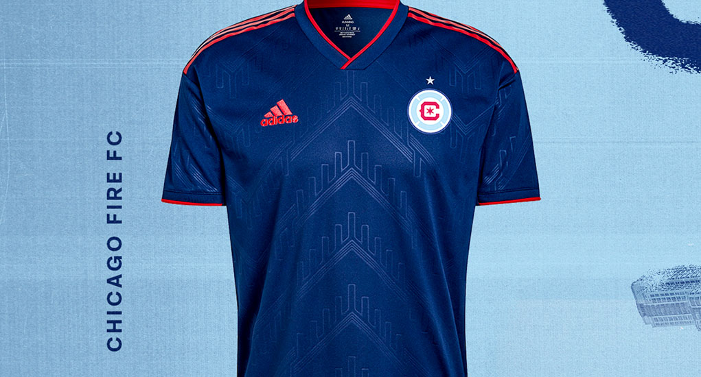 Camiseta adidas de Chicago Fire 2022